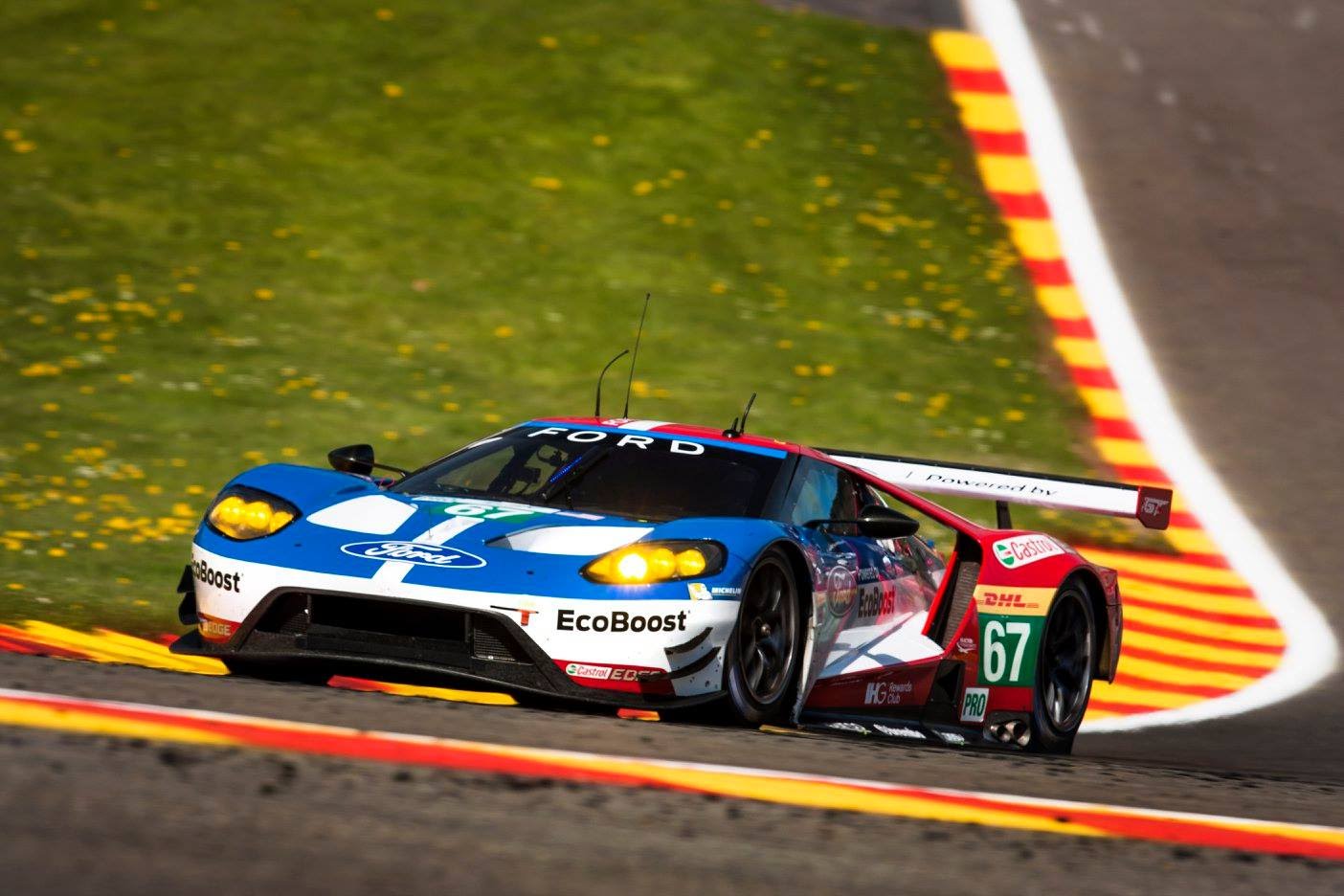 360-Grad-Video: Im Ford GT durch den Ardenner Wald