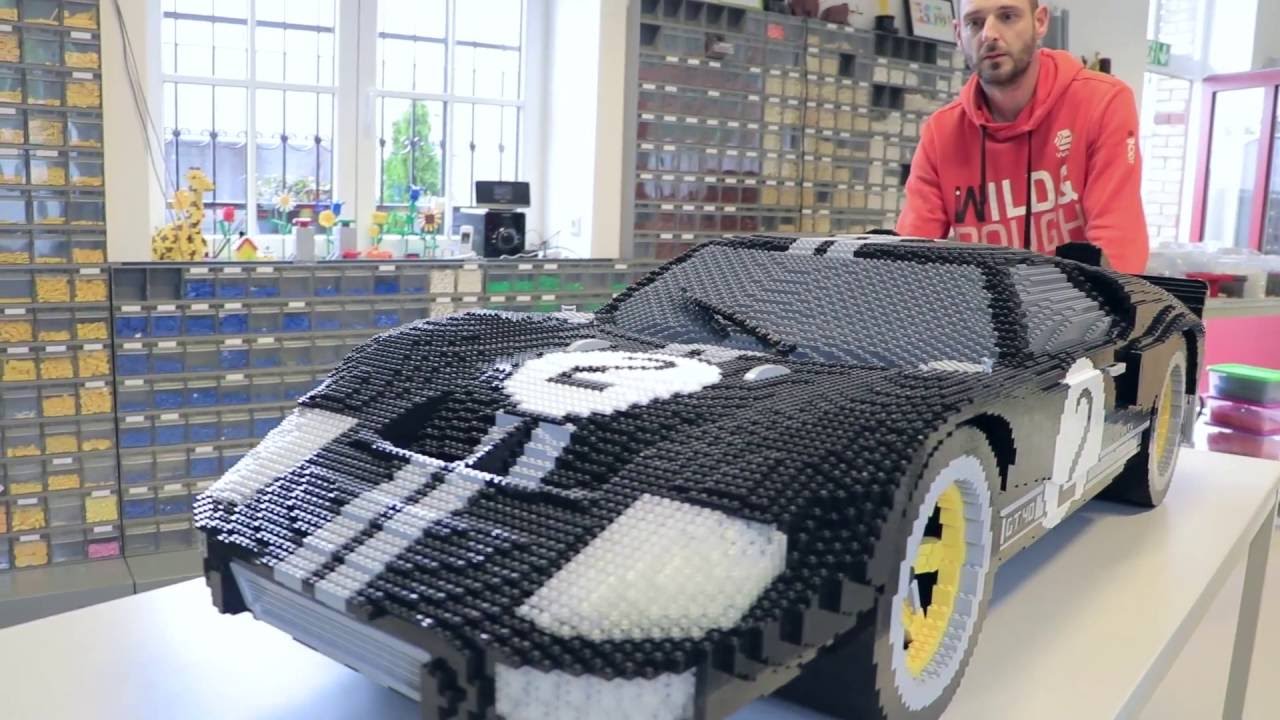 Video: Ford GT aus Lego-Bausteinen